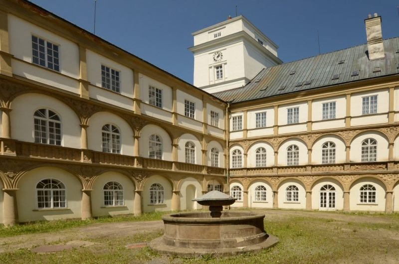 Zámek Račice - ubytování