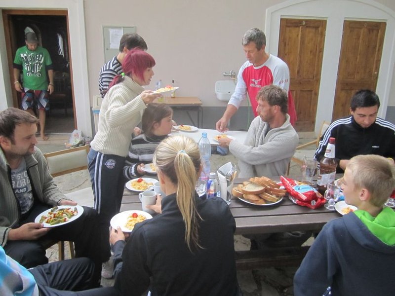 Stodola Nové Mlýny - tábořiště