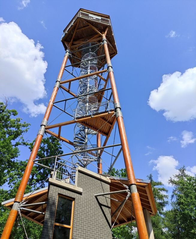 Rozhledna Milíř Vysoká nad Labem